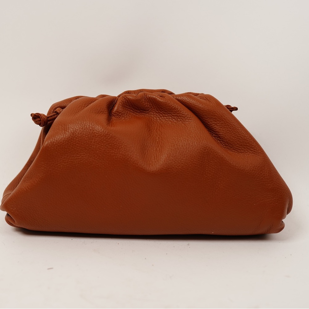 Italian leather Clutch bags, brown, black, Grey.